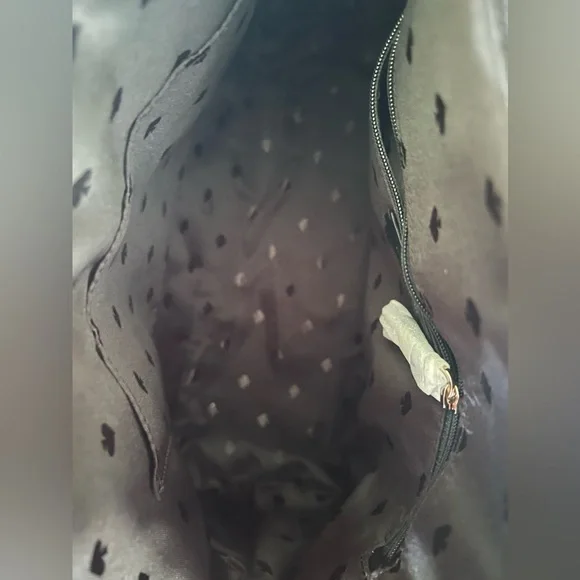 NWT Kate Spade Payton Medium Dome Satchel Bag Black with Crossbody & Dust Bag - Picture 7 of 16